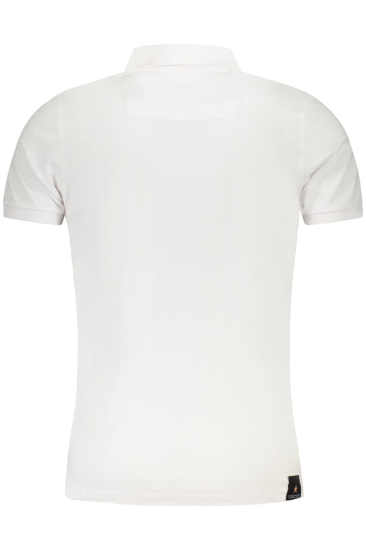 ACCADEMIA MILITARE POLO MANICHE CORTE UOMO BIANCO