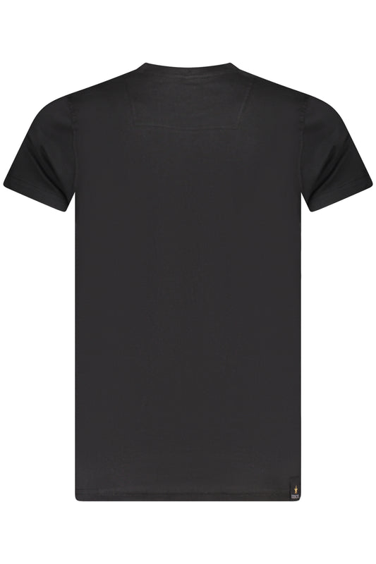 ACCADEMIA MILITARE T-SHIRT MANICHE CORTE UOMO NERO
