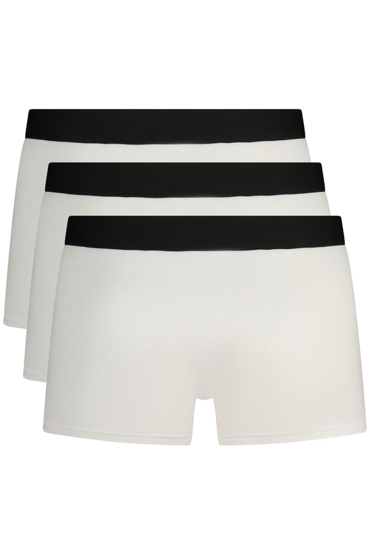 BIKKEMBERGS BOXER UOMO BIANCO