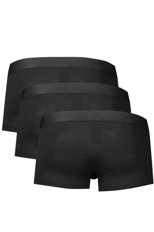 BIKKEMBERGS BOXER UOMO NERO