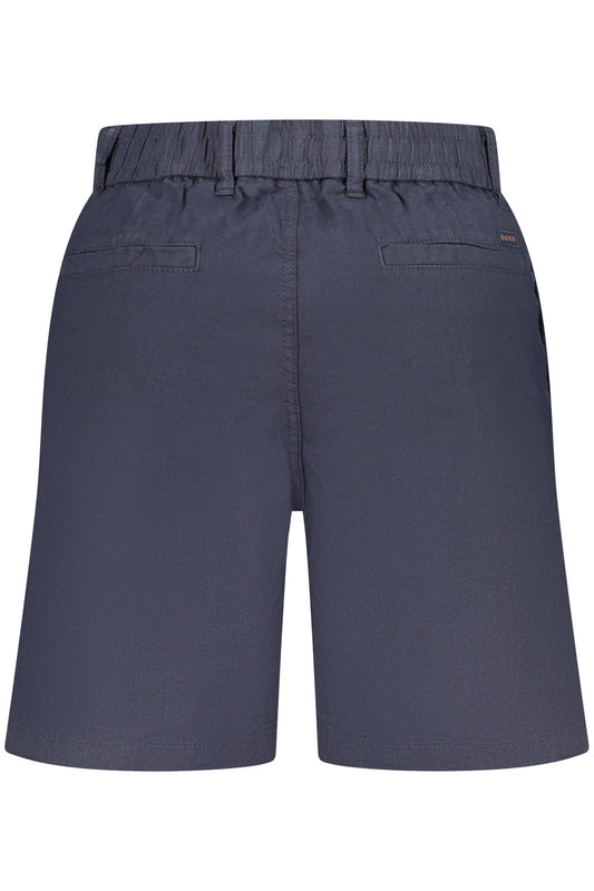 BOSS PANTALONE BERMUDA UOMO BLU