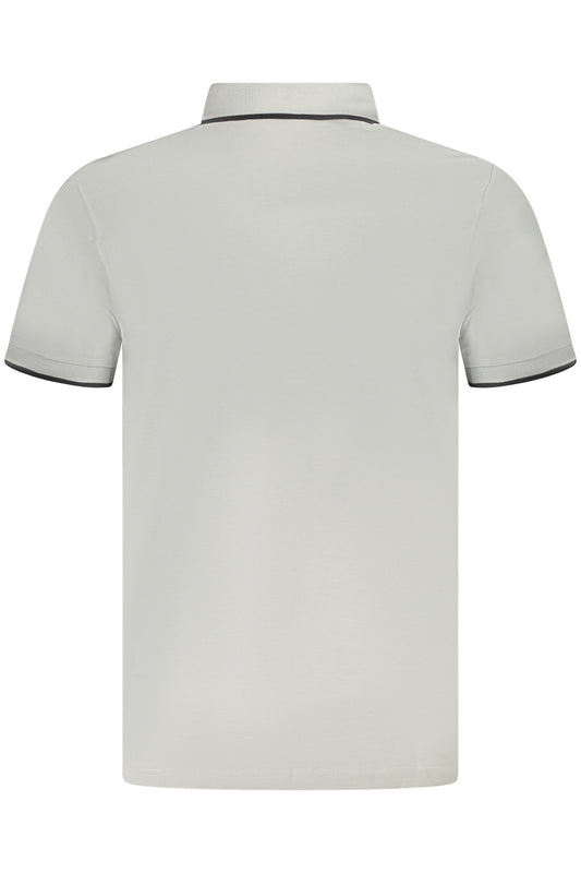 BOSS POLO MANICHE CORTE UOMO GRIGIO