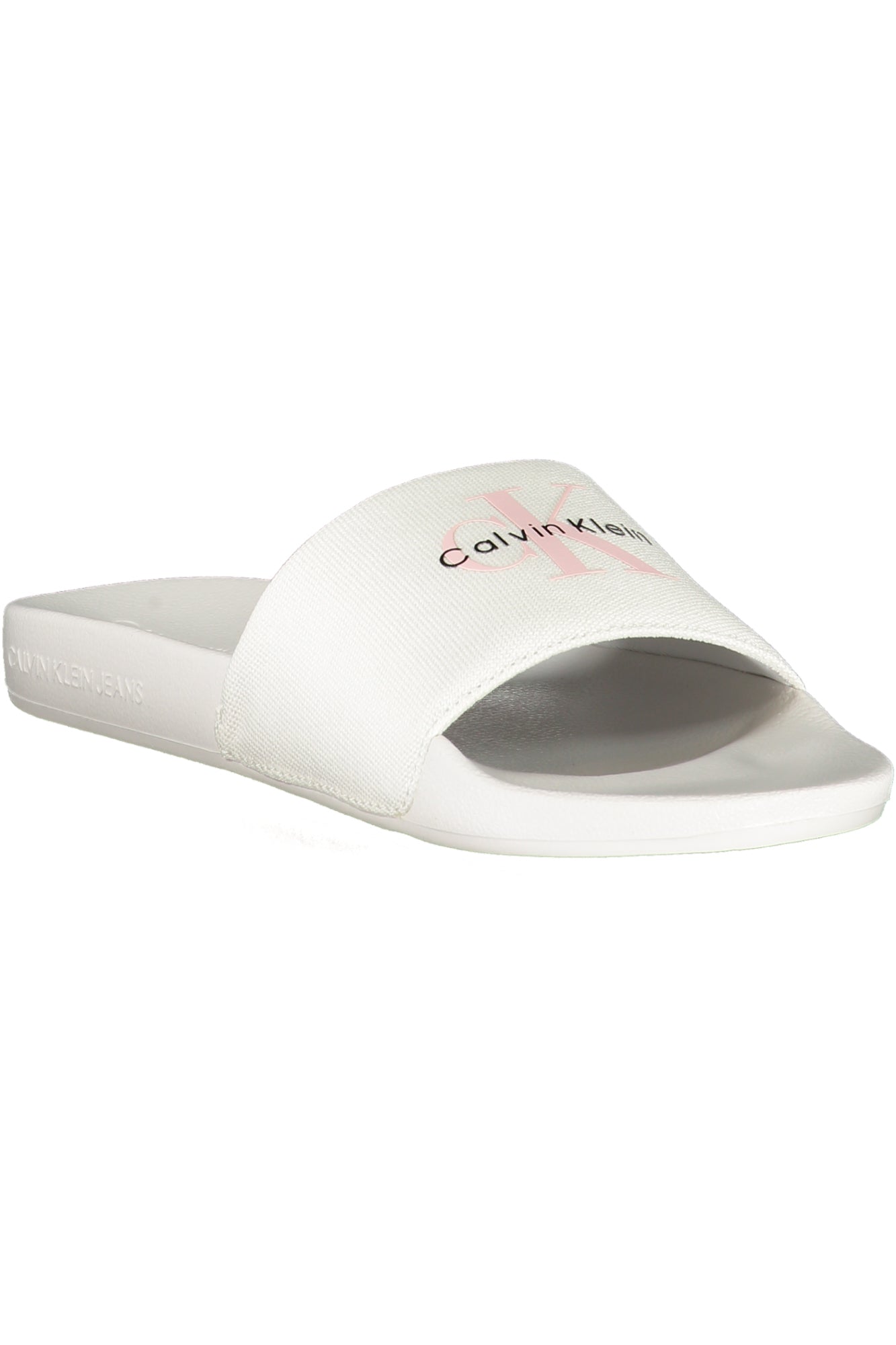CALVIN KLEIN CALZATURA CIABATTA DONNA BIANCO