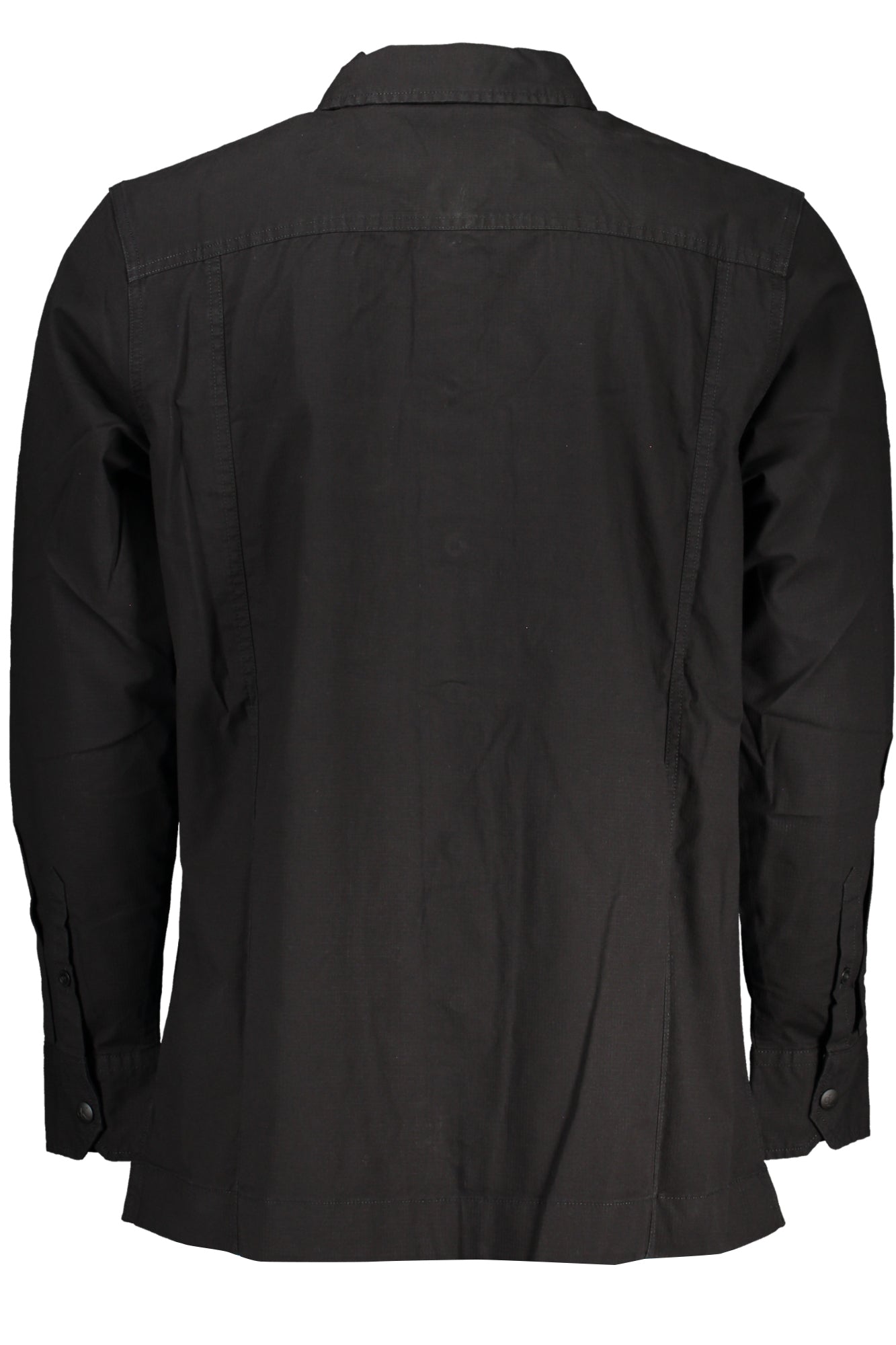 CALVIN KLEIN CAMICIA MANICHE LUNGHE UOMO NERO