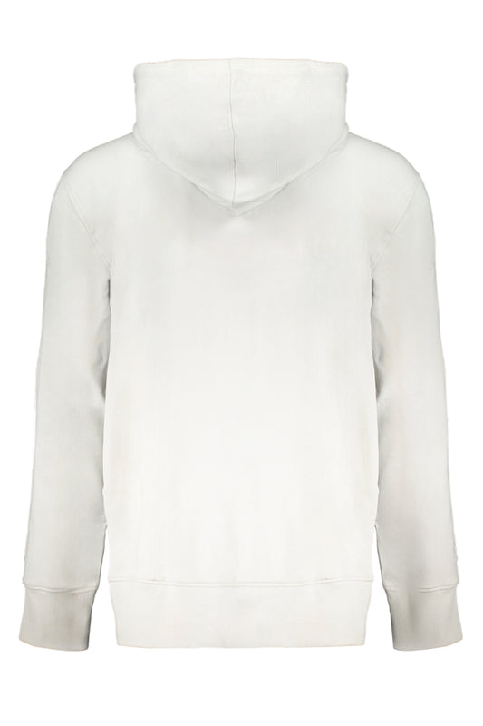 CALVIN KLEIN FELPA CON ZIP UOMO GRIGIO