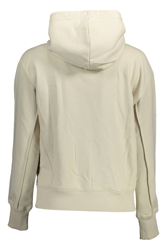 CALVIN KLEIN FELPA SENZA ZIP DONNA BEIGE