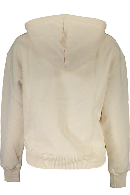 CALVIN KLEIN FELPA SENZA ZIP DONNA BEIGE