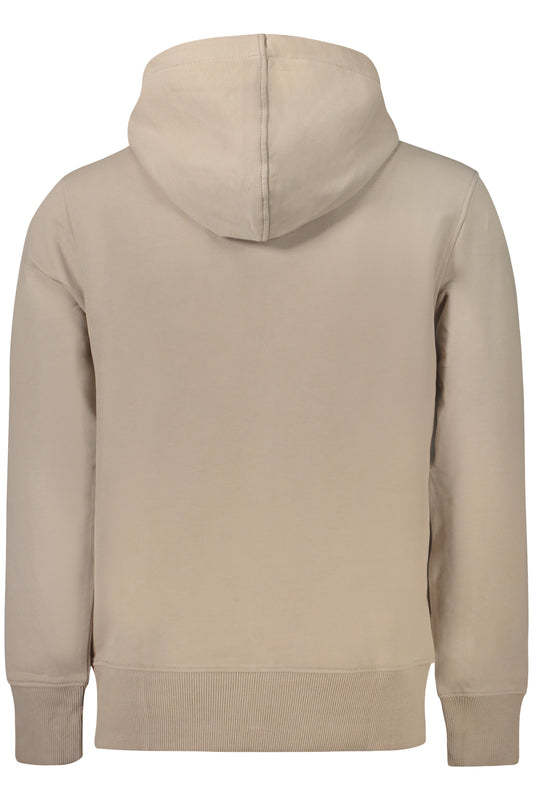 CALVIN KLEIN FELPA SENZA ZIP UOMO BEIGE