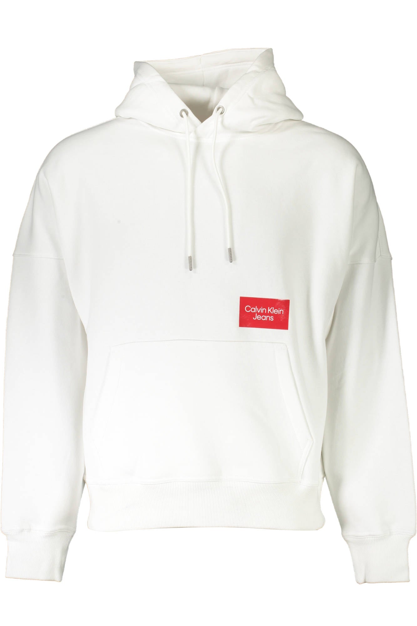 CALVIN KLEIN FELPA SENZA ZIP UOMO BIANCO