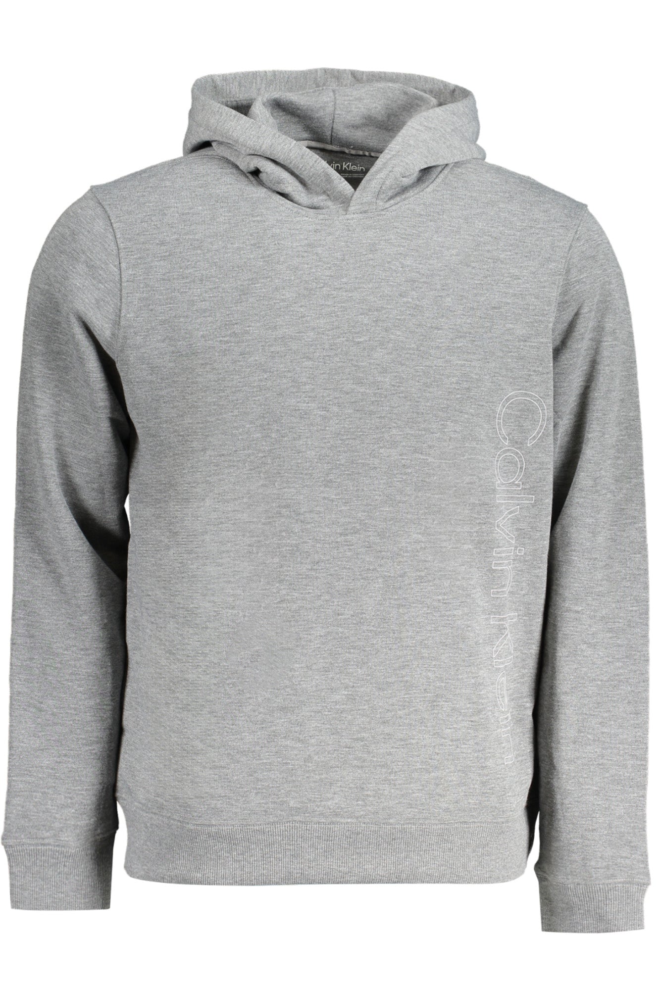 CALVIN KLEIN FELPA SENZA ZIP UOMO GRIGIO
