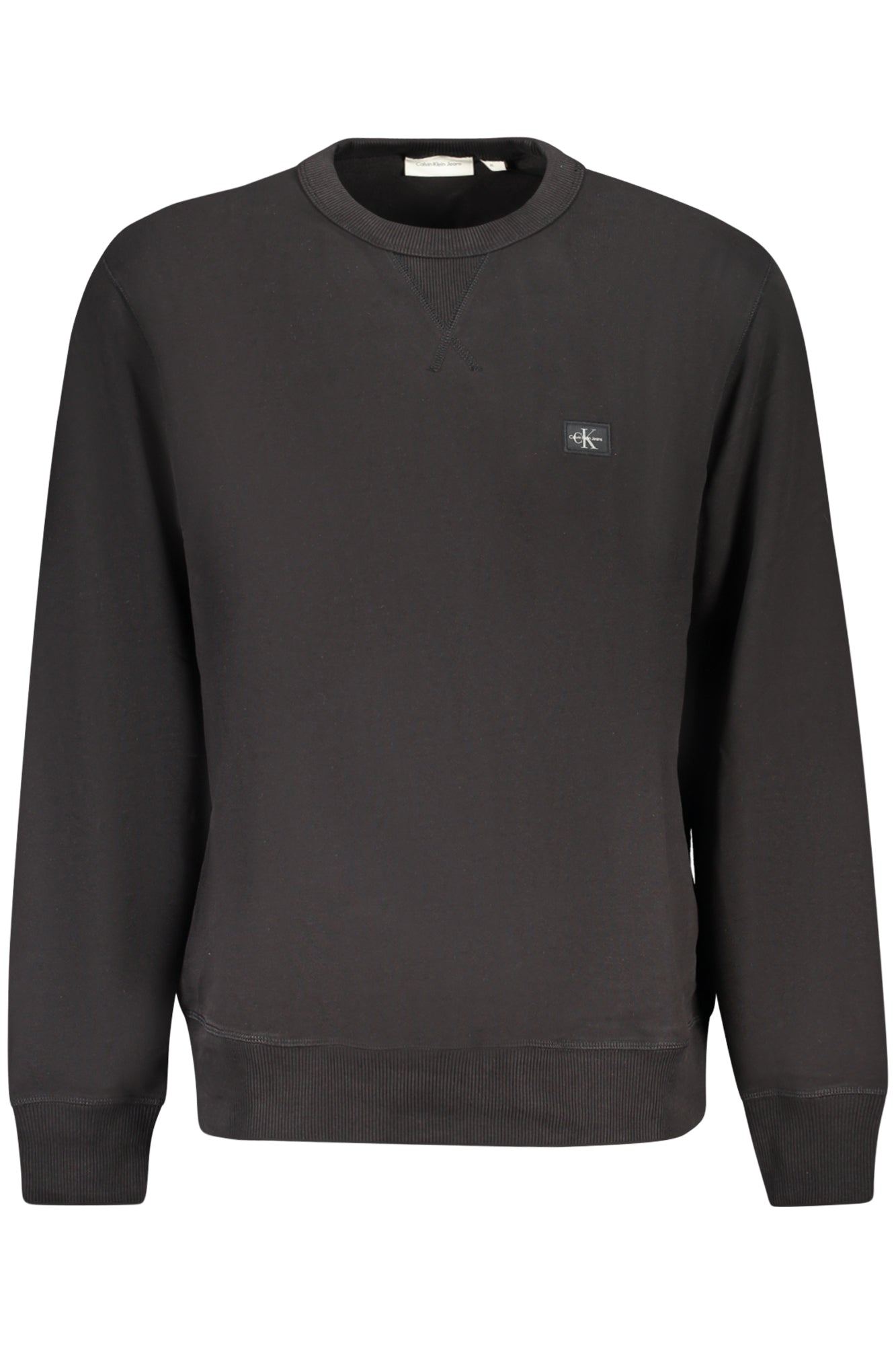CALVIN KLEIN FELPA SENZA ZIP UOMO NERO