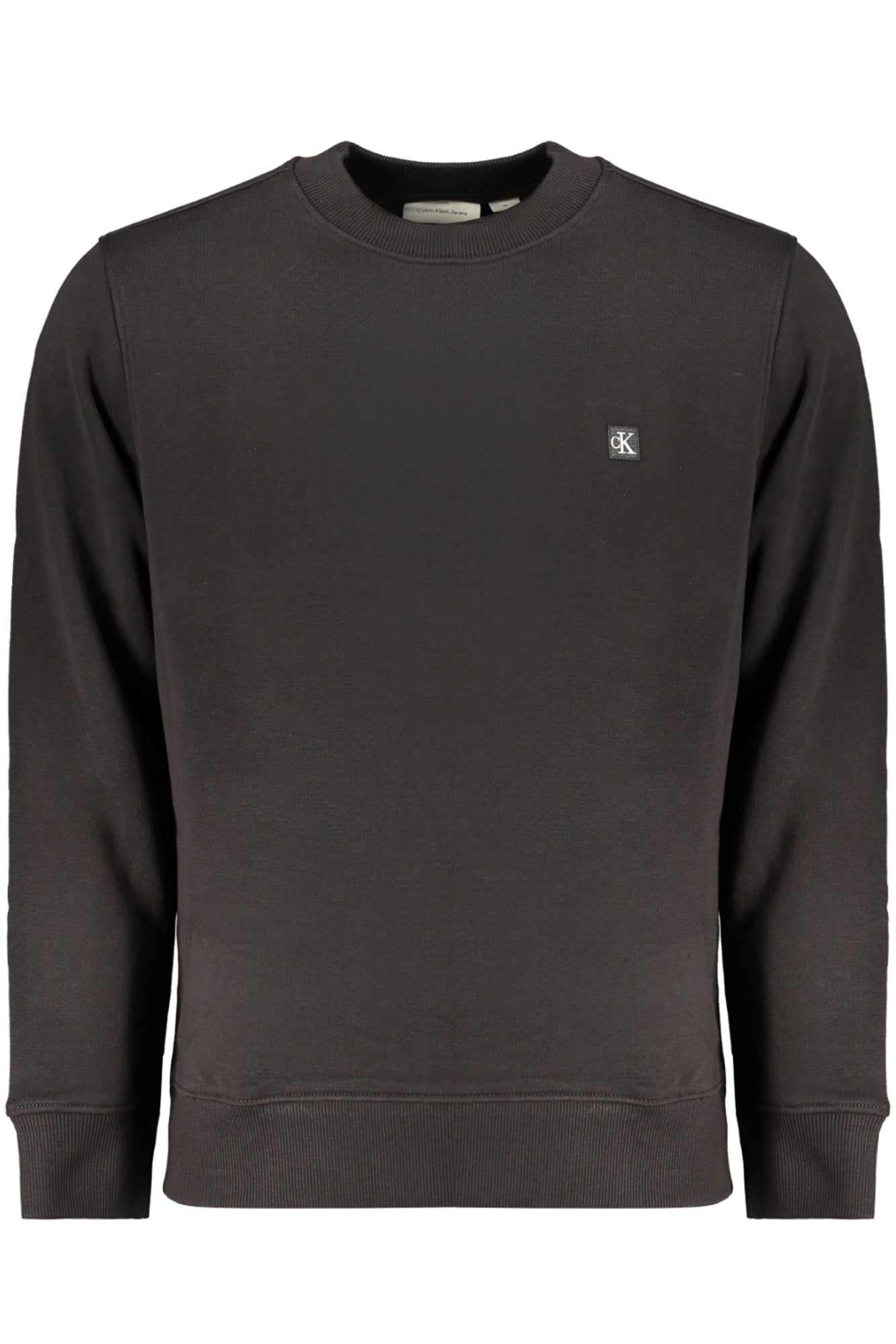 CALVIN KLEIN FELPA SENZA ZIP UOMO NERO