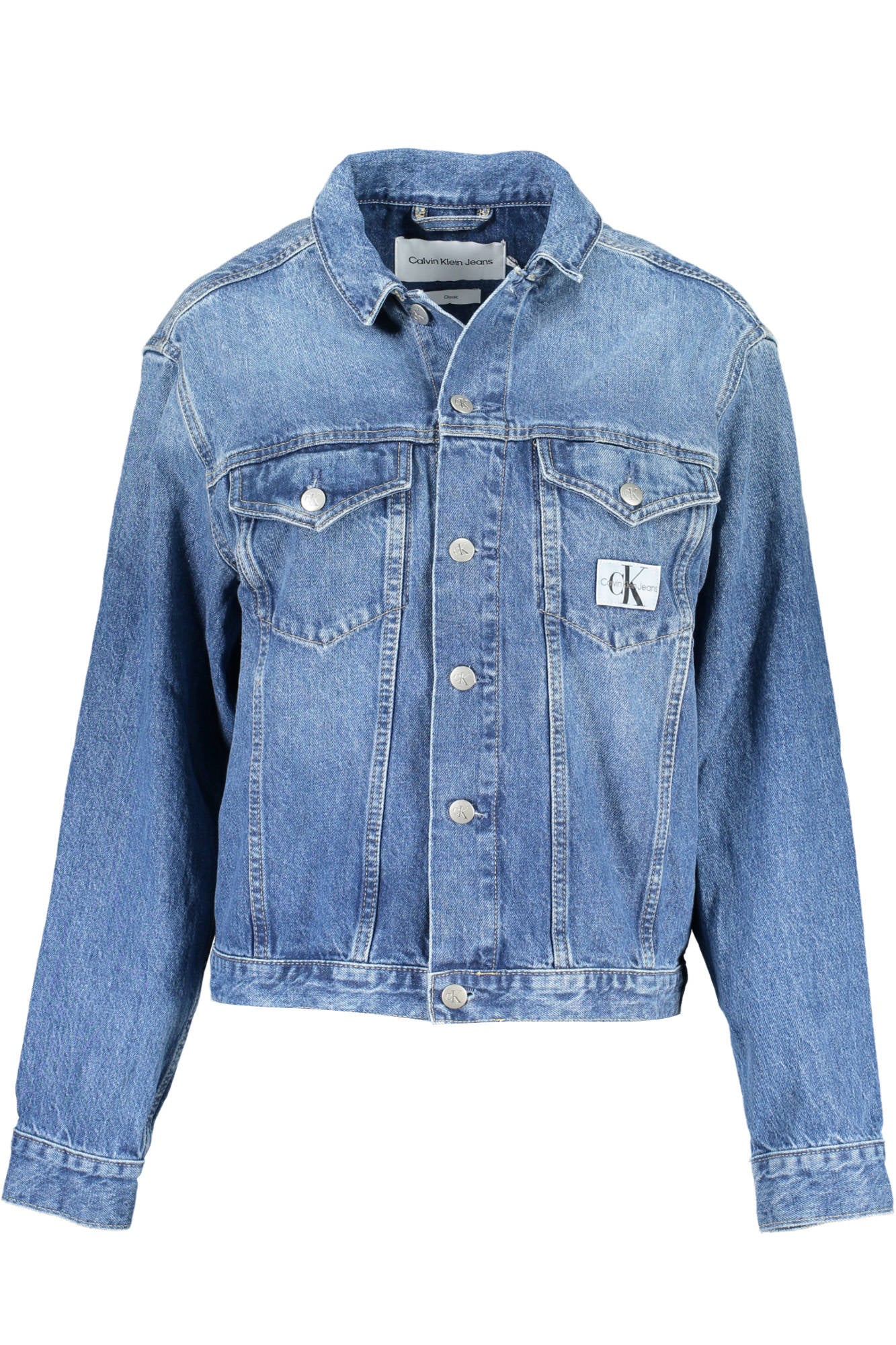 CALVIN KLEIN GIACCA SPORTIVA DONNA AZZURRO