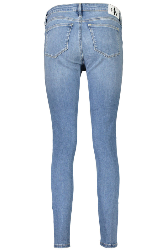 CALVIN KLEIN JEANS DENIM DONNA AZZURRO