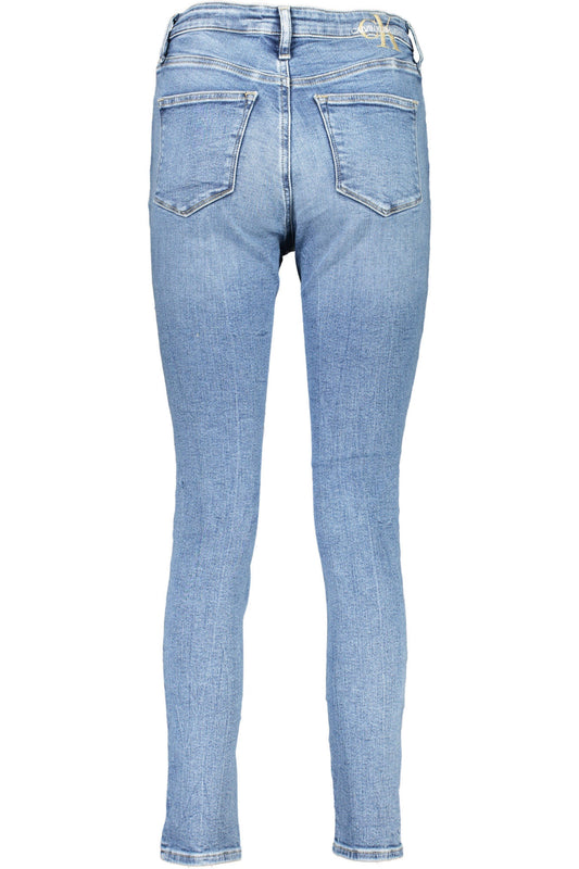 CALVIN KLEIN JEANS DENIM DONNA AZZURRO