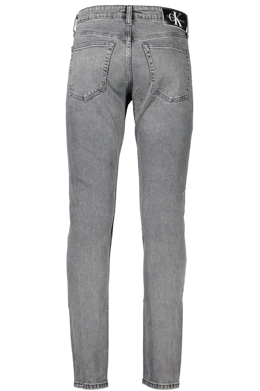CALVIN KLEIN JEANS DENIM UOMO GRIGIO