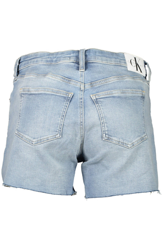 CALVIN KLEIN JEANS SHORT DONNA AZZURRO