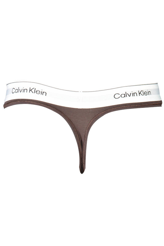 CALVIN KLEIN PERIZOMA DONNA MARRONE