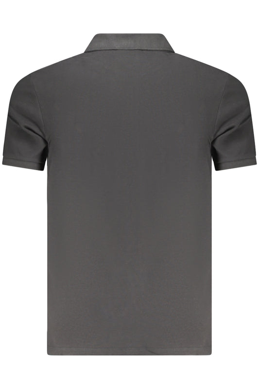 CALVIN KLEIN POLO MANICHE CORTE UOMO NERO