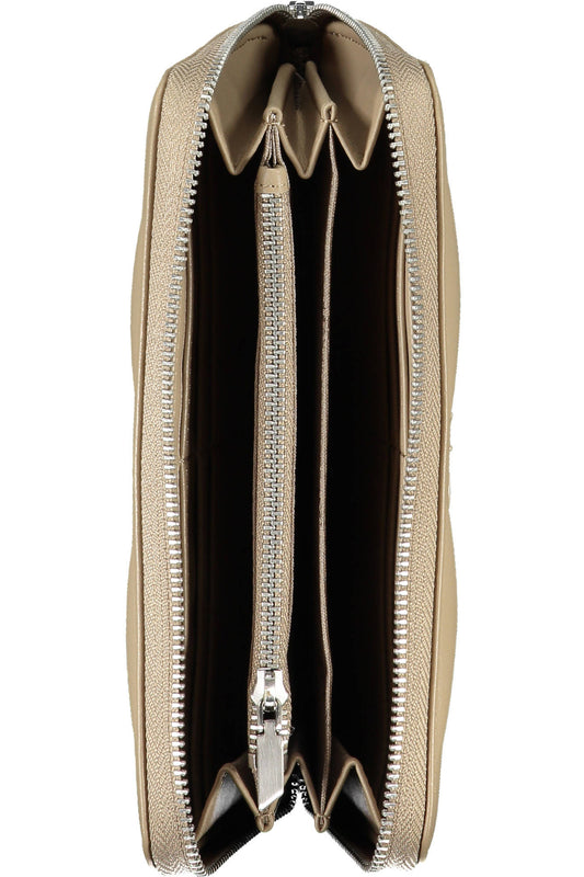 CALVIN KLEIN PORTAFOGLIO DONNA BEIGE