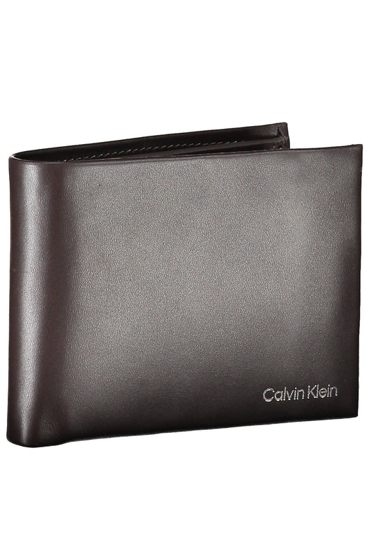CALVIN KLEIN PORTAFOGLIO UOMO MARRONE