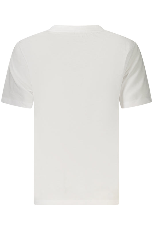 CALVIN KLEIN T-SHIRT MANICHE CORTE DONNA BIANCO