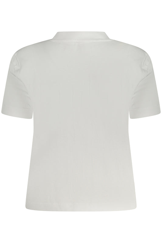 CALVIN KLEIN T-SHIRT MANICHE CORTE DONNA BIANCO