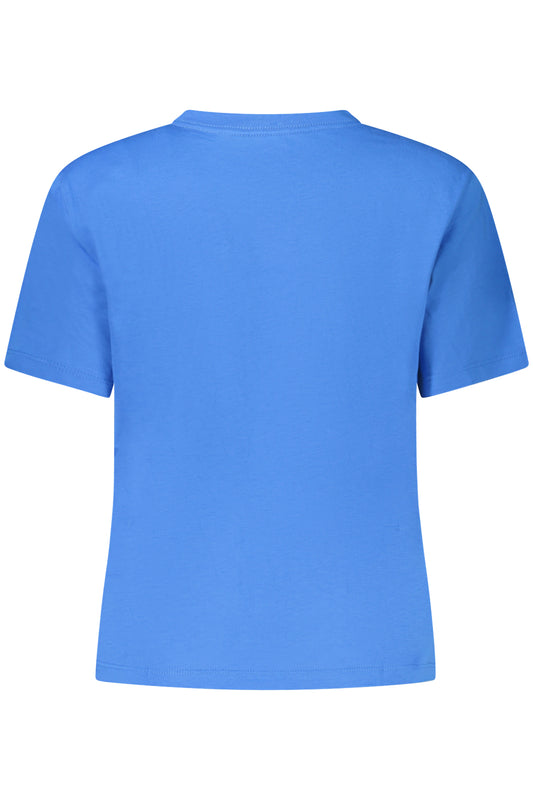 CALVIN KLEIN T-SHIRT MANICHE CORTE DONNA BLU