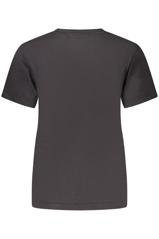 CALVIN KLEIN T-SHIRT MANICHE CORTE DONNA NERO