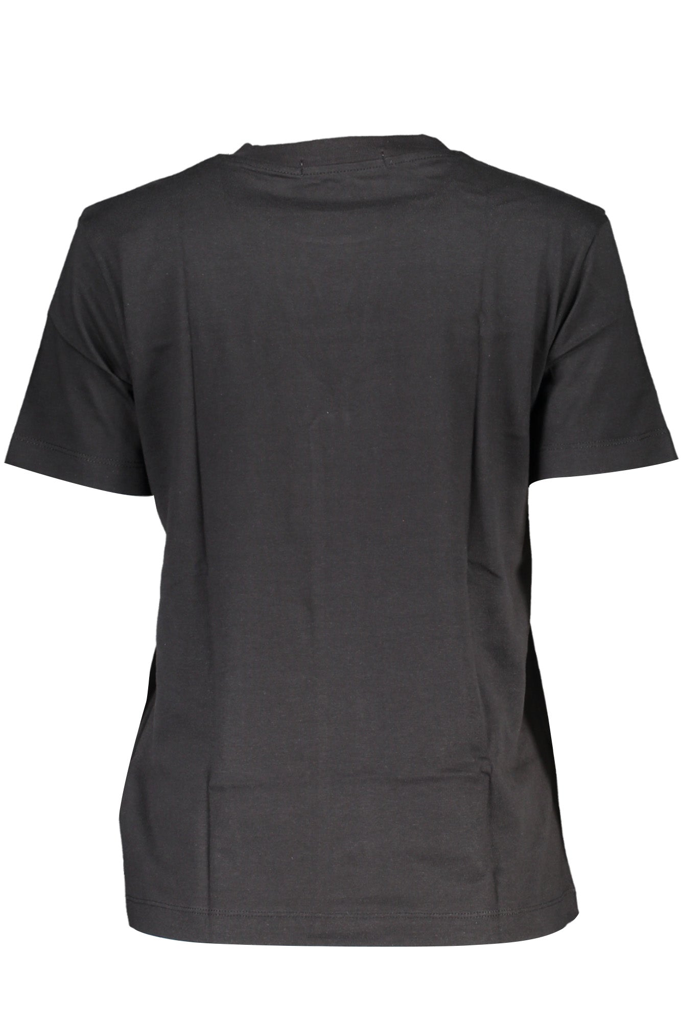 CALVIN KLEIN T-SHIRT MANICHE CORTE DONNA NERO