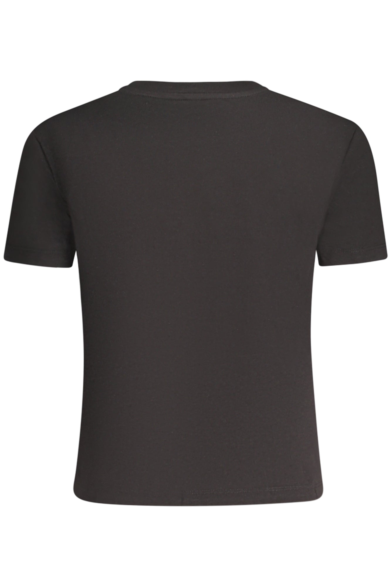 CALVIN KLEIN T-SHIRT MANICHE CORTE DONNA NERO
