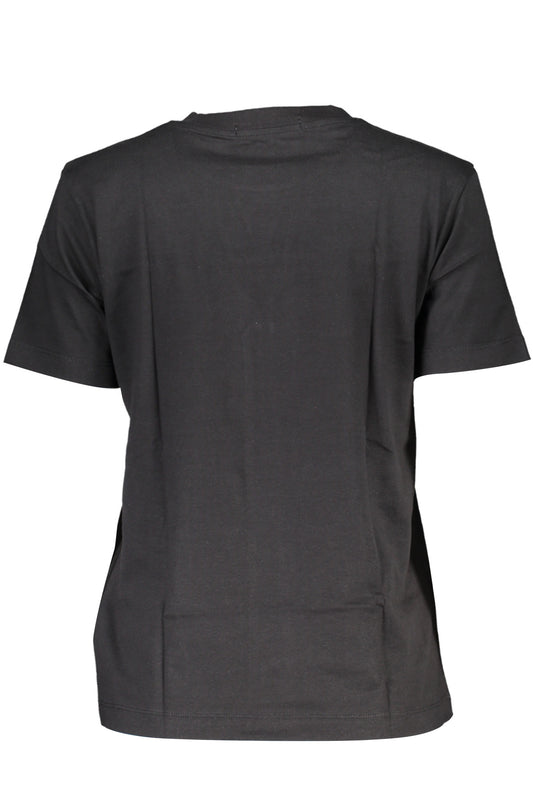 CALVIN KLEIN T-SHIRT MANICHE CORTE DONNA NERO