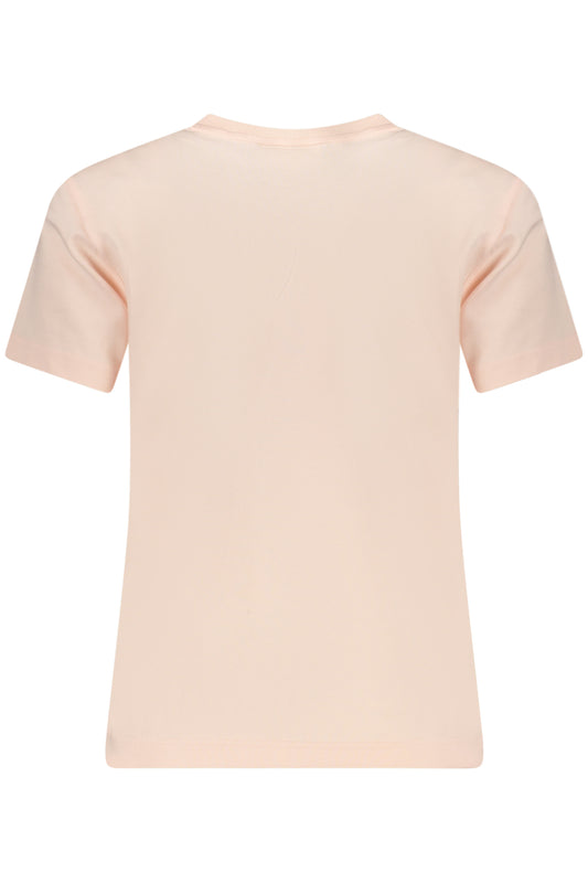 CALVIN KLEIN T-SHIRT MANICHE CORTE DONNA ROSA