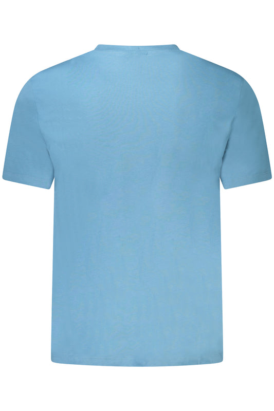 CALVIN KLEIN T-SHIRT MANICHE CORTE UOMO AZZURRO
