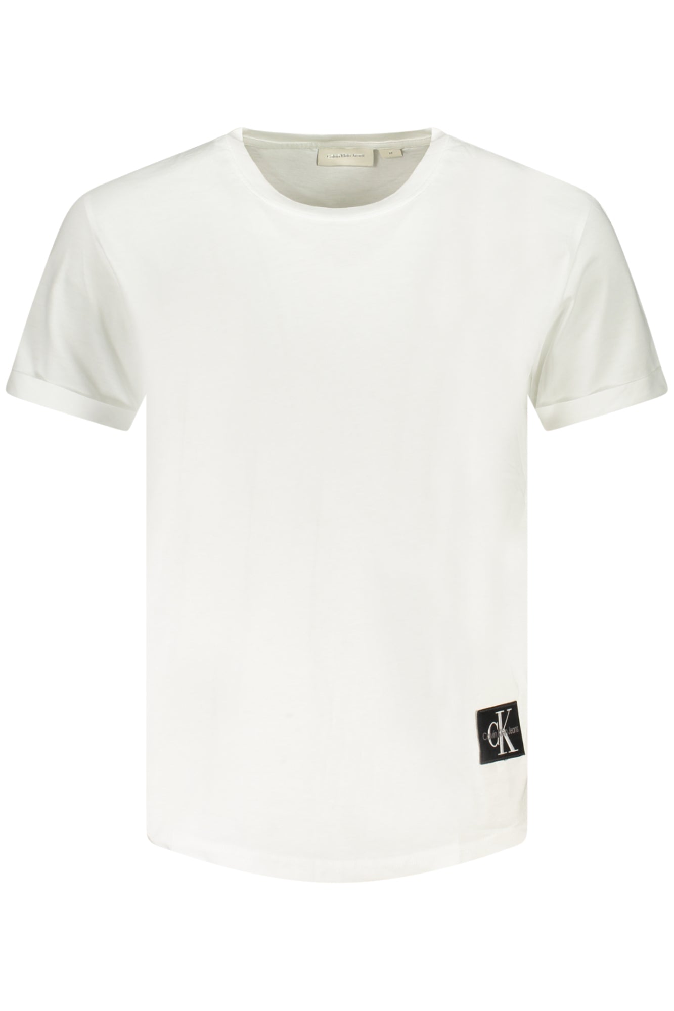 CALVIN KLEIN T-SHIRT MANICHE CORTE UOMO BIANCO