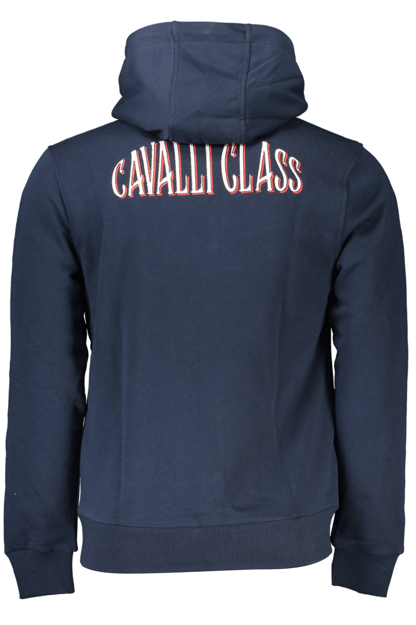 CAVALLI CLASS FELPA CON ZIP UOMO BLU