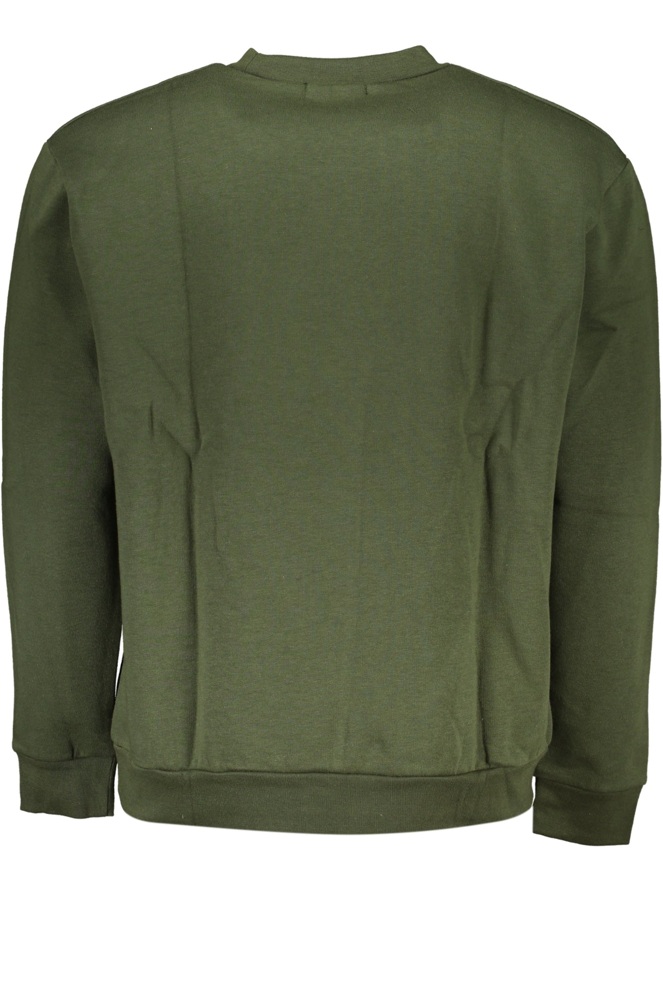 CAVALLI CLASS FELPA SENZA ZIP UOMO VERDE