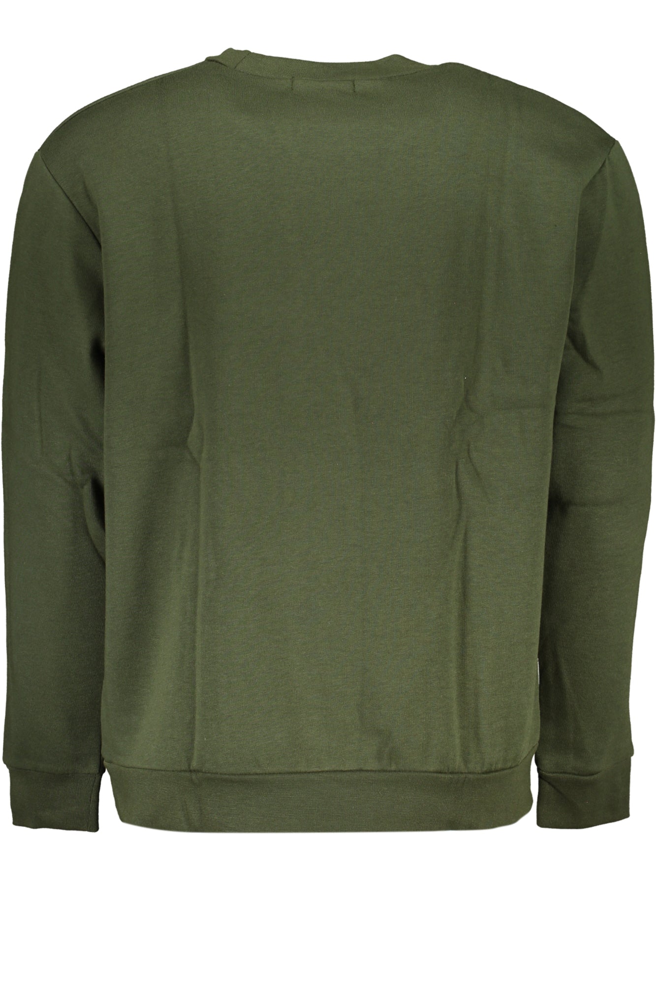 CAVALLI CLASS FELPA SENZA ZIP UOMO VERDE