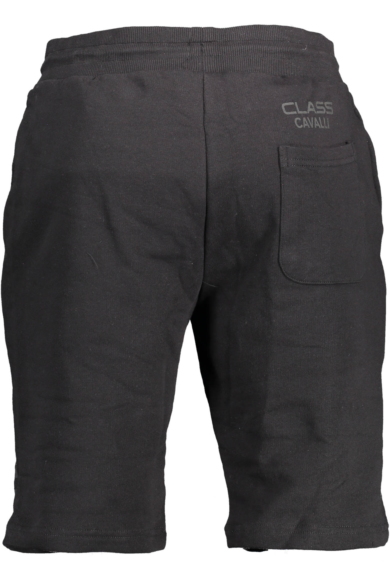 CAVALLI CLASS PANTALONE BERMUDA UOMO NERO