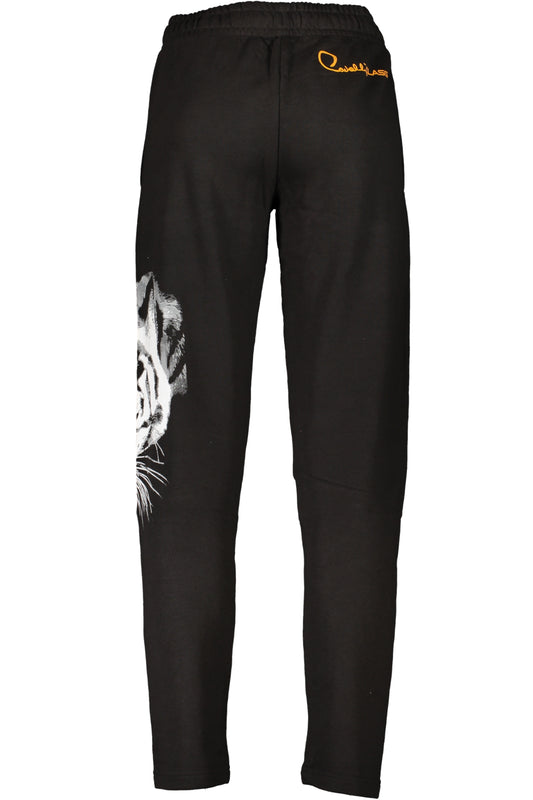 CAVALLI CLASS PANTALONE UOMO NERO