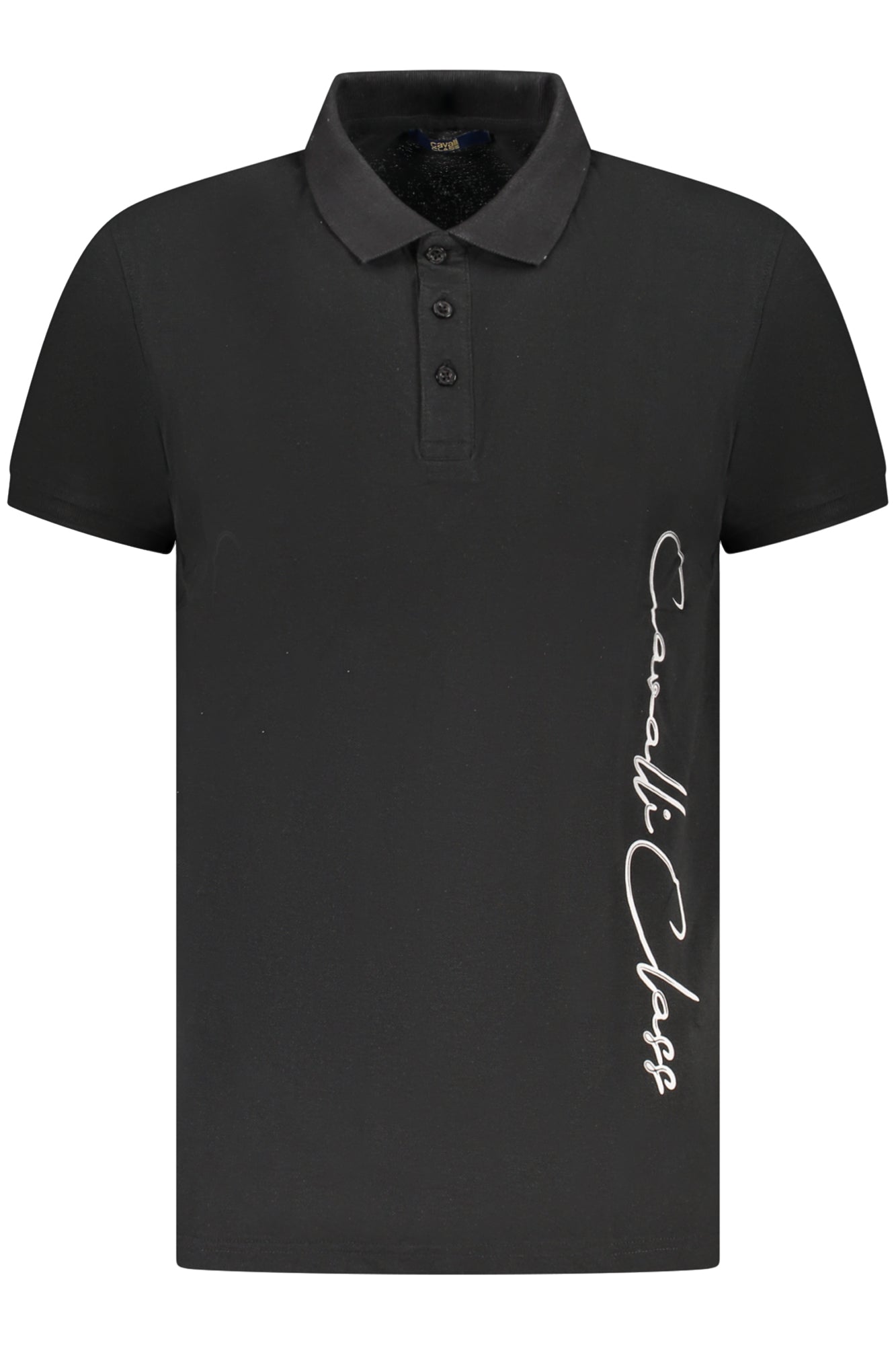 CAVALLI CLASS POLO MANICHE CORTE UOMO NERO