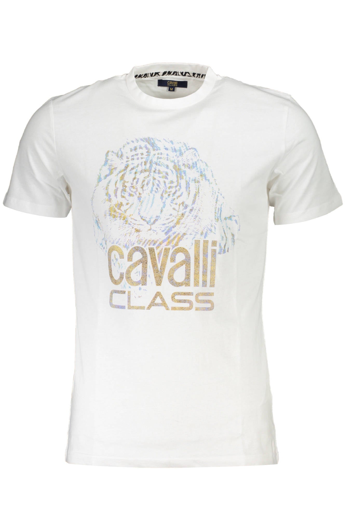 CAVALLI CLASS T-SHIRT MANICHE CORTE UOMO BIANCO