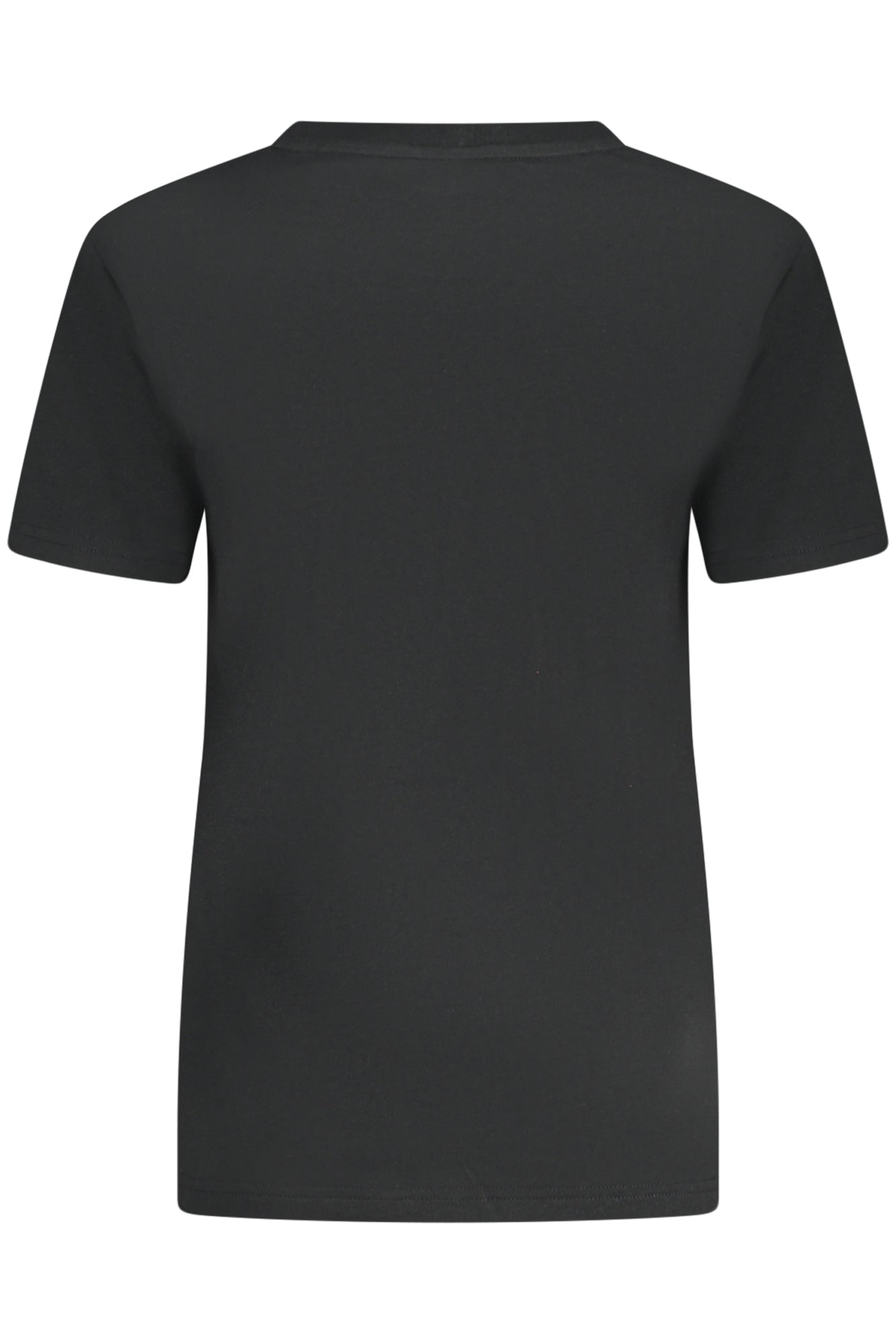 CONVERSE T-SHIRT MANICHE CORTE DONNA NERO