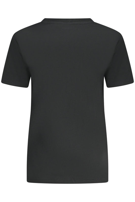 CONVERSE T-SHIRT MANICHE CORTE DONNA NERO