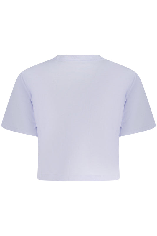 CONVERSE T-SHIRT MANICHE CORTE DONNA VIOLA