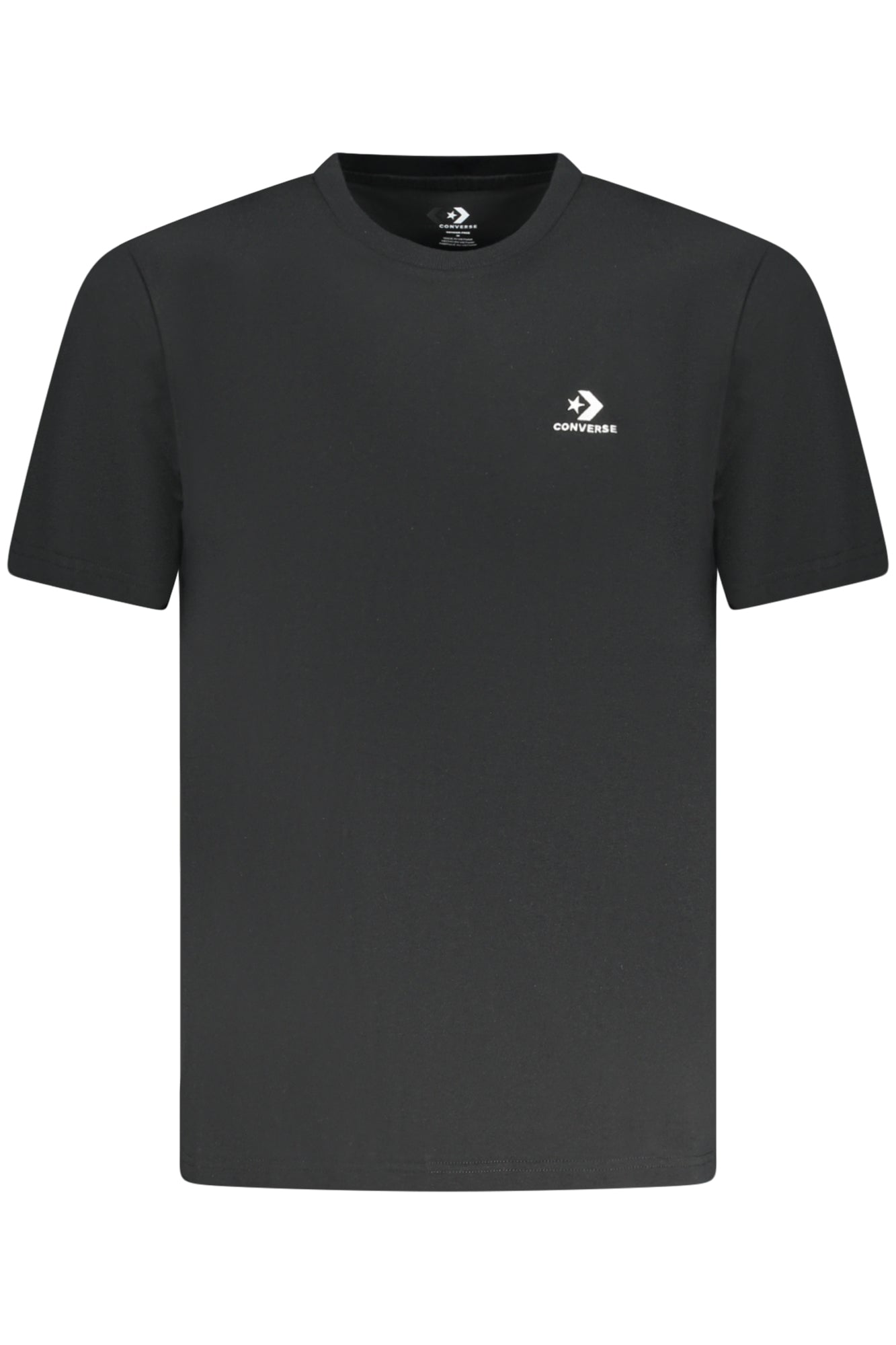 CONVERSE T-SHIRT MANICHE CORTE UOMO NERO