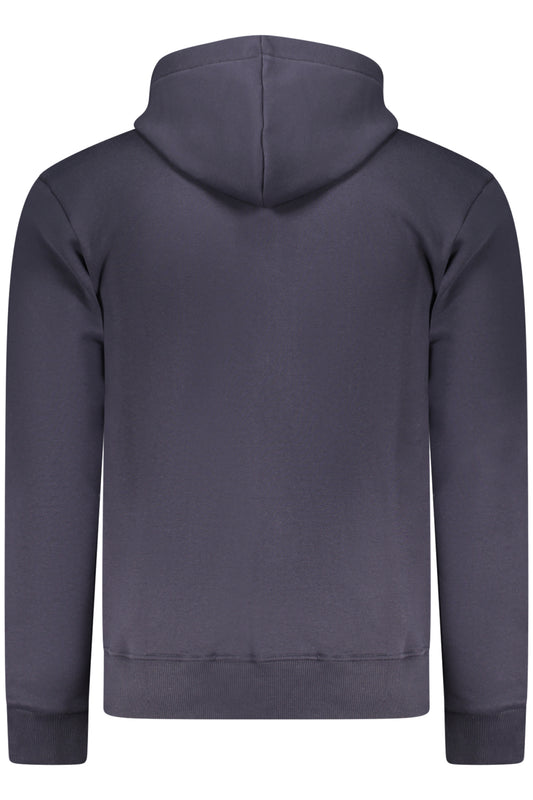 COVERI MOVING FELPA CON ZIP UOMO BLU