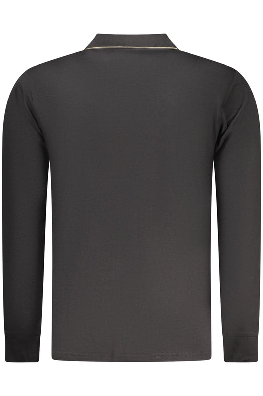 COVERI MOVING POLO MANICHE LUNGHE UOMO NERO
