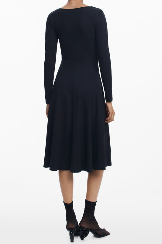 DESIGUAL ABITO LUNGO DONNA NERO