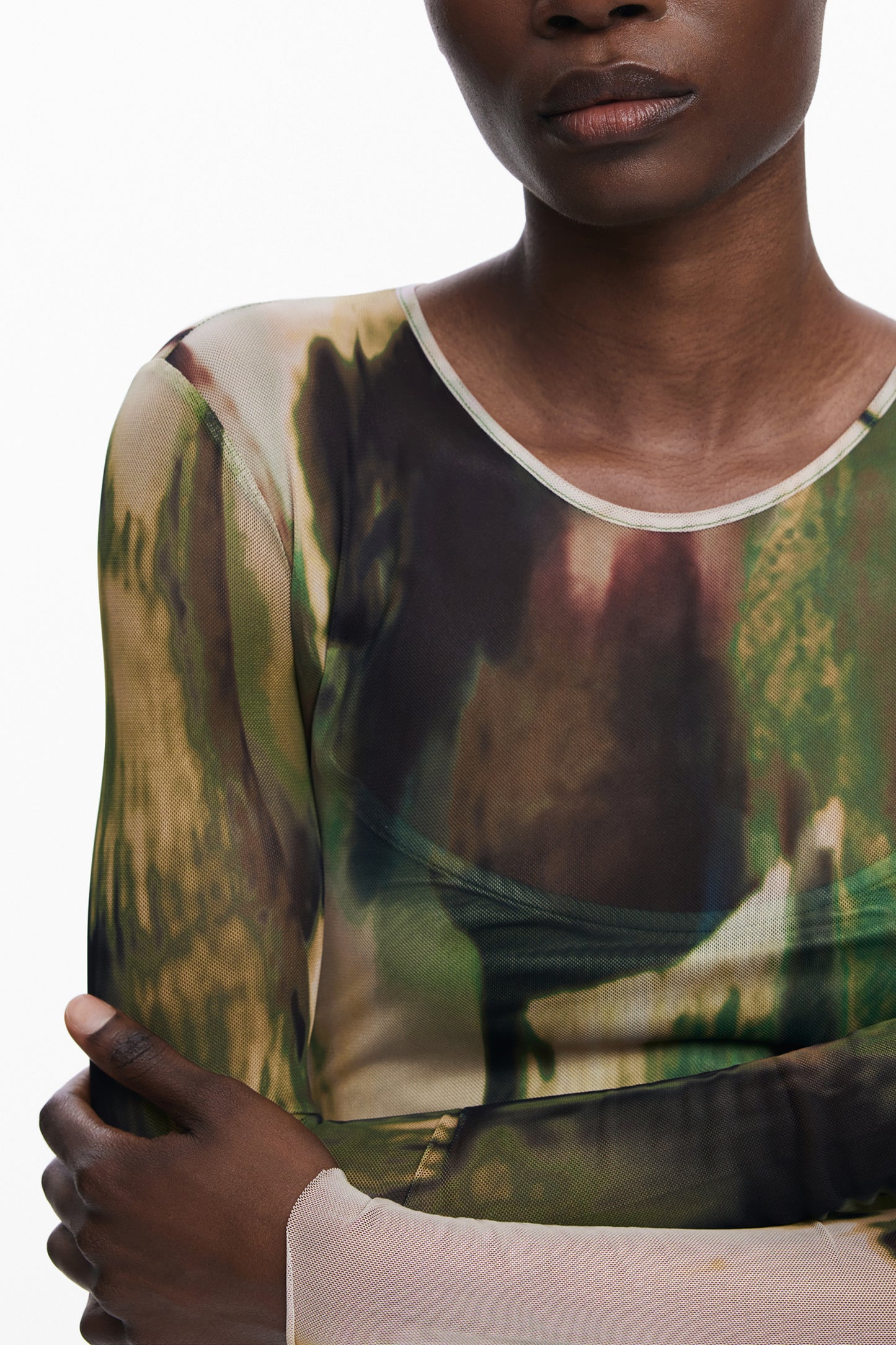 DESIGUAL ABITO LUNGO DONNA VERDE